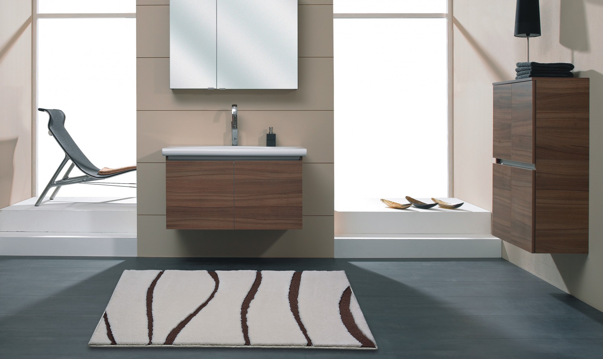 Badezimmerteppich Braun | Badezimmer Blog